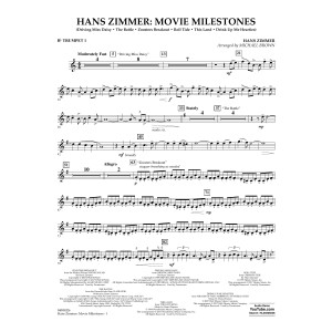 Hans Zimmer: Movie Milestones - Bb Trumpet 1